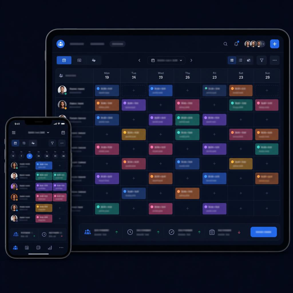 OrderStraight staff shift schedule